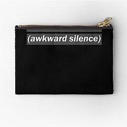 Awkward Silence Steven Wilson  Zipper Pouch