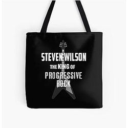 Steven Wilson The King of prog All Over Print Tote Bag