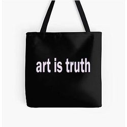 Art is Truth Steven Wilson All Over Print Tote Bag