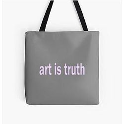 Art is Truth Steven Wilson Classic  All Over Print Tote Bag