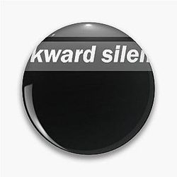 Awkward Silence Steven Wilson Classic T-Shirt.png Pin