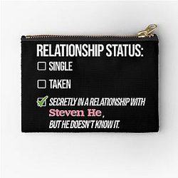 Steven He - Relationship Zipper Pouch 

(I removed no characters, see instructions.) 
Steven He Relationship Zipper Pouch