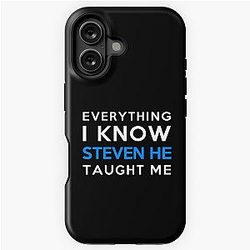 Steven He - Everything I Know iPhone Tough Case