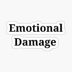 Steven He Emotional Damage Sticker