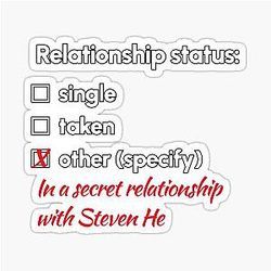 Steven He - Relationship Sticker