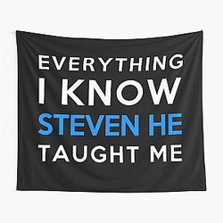 Steven He - Everything I Know Tapestry