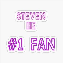 Steven He, 1 Fan Sticker