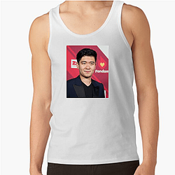 Steven He Actor Style Steven He Tank Tops