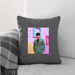 Steven He Emotional Damage Across the Globe Aesthetic Steven He Pillows Cover