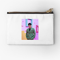 Steven He Emotional Damage Across the Globe Aesthetic Steven He Zipper Pouches