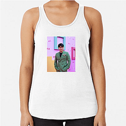 Steven He Emotional Damage Across the Globe Aesthetic Steven He Tank Tops