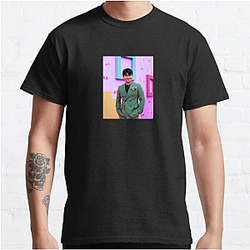 Steven He Emotional Damage Across the Globe Aesthetic Steven He T-Shirts