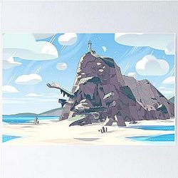 Steven Universe Mountain Background Poster