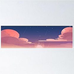 Steven Universe Sky Fan Art Poster
