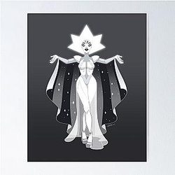 White Diamond Steven Universe Poster
