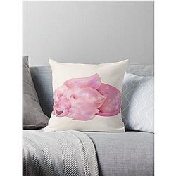 Sleeping Lion - Steven Universe Throw Pillow