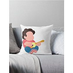 Steven Universe playing Ukulele Throw Pillow