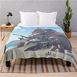 Steven Universe Mountain Background Throw Blanket