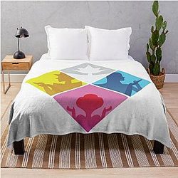 Steven Universe Diamond Authority symbol Throw Blanket