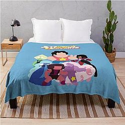 Steven Universe Characters Throw Blanket
