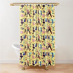 Steven Universe Collage Shower Curtain