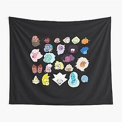 Steven Universe Heads 	 	 Tapestry