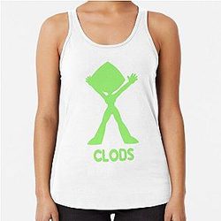 Steven Universe - "Clods" Peridot Racerback Tank Top