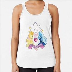 Steven Universe diamonds Racerback Tank Top