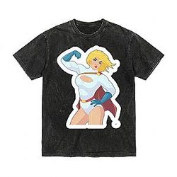 Powergirl Magnet DTNK0304 Washed Steven Universe T-Shirts