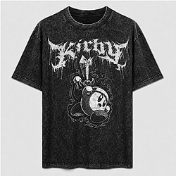 Metal Pink Puffball Steven Universe Washed T-Shirt Steven Universe T-Shirts NTT2708
