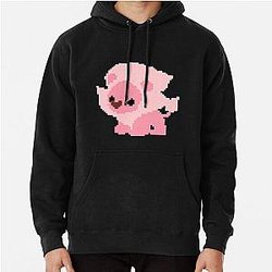 Steven Universe Lion Pixel Black Pullover Hoodie