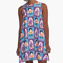 Steven Universe - Steven and Amethyst A-Line Dress
