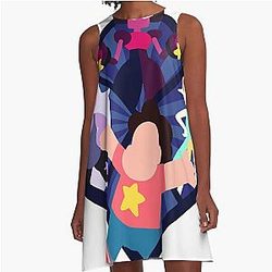 steven universe 4 A-Line Dress