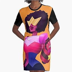 Steven Universe Garnet Graphic T-Shirt Dress