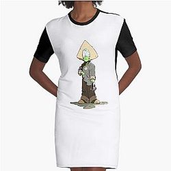 Steven universe - peidot Graphic T-Shirt Dress