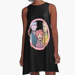 Steven Universe Diamond Genderbend   A-Line Dress