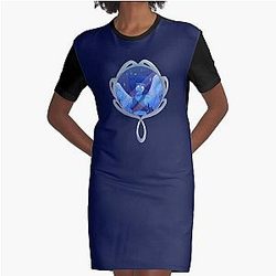 Lapiz Lazuli - Steven Universe Fanart Graphic T-Shirt Dress