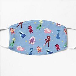 Steven Universe Characters and Stars Pattern Flat Mask