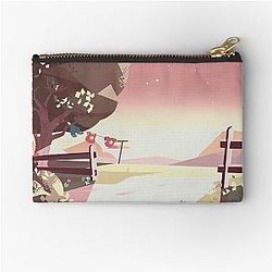 Steven Universe Clothes Line Background Zipper Pouch