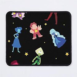 Steven Universe Characters and Stars Pattern     Mouse Pad