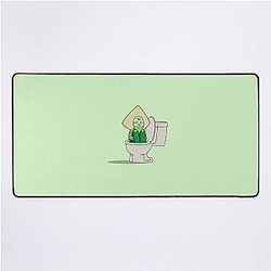 Steven Universe - Peridot In the Toilet Desk Mat
