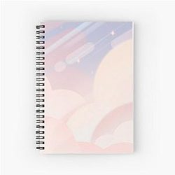 Steven Universe Sky Spiral Notebook