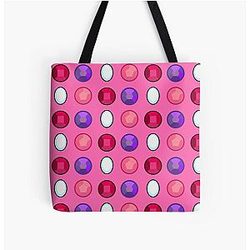 Steven Universe Gemstone Pattern All Over Print Tote Bag