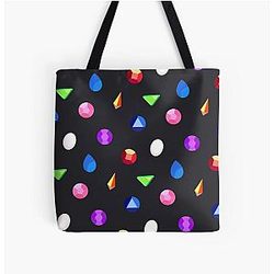 Gems! - Steven Universe - DARK All Over Print Tote Bag