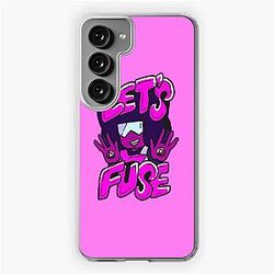 Garnet from Steven Universe™ Valentine's Day themed quote "Let's Fuse" Samsung Galaxy Soft Case