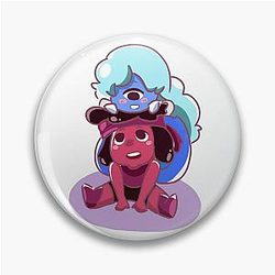 Steven universe - Ruby and Sapphire - fanart Pin