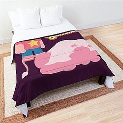 Steven Universe and Lion Comforter