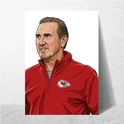 Steve Spagnuolo Three Time Super Bowl Champ Steve Spagnuolo Posters