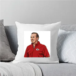 Steve Spagnuolo Three Time Super Bowl Champ Steve Spagnuolo Pillows Cover