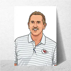 Steve Spagnuolo Relentless Defensive Force Steve Spagnuolo Posters